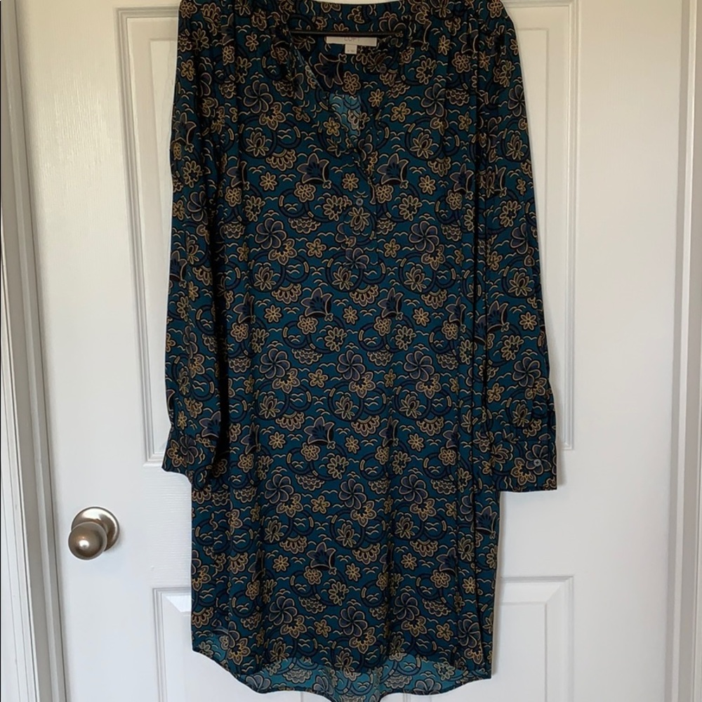 LOFT floral print dress